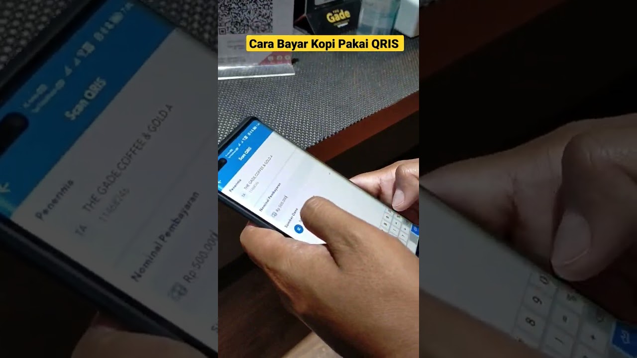 Cara Bayar Kopi Pakai QRIS #cara #shorts #qris #viral #kopi