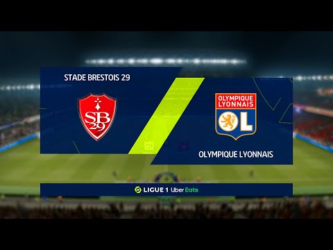 ⚽ Brest vs Lyon ⚽ | Ligue 1 (19/02/2021) | Fifa 21