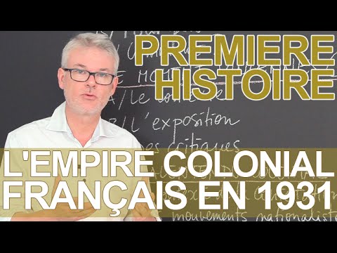 L'empire colonial français en 1931 (S) - Histoire-Géographie - 1ère - Les Bons Profs