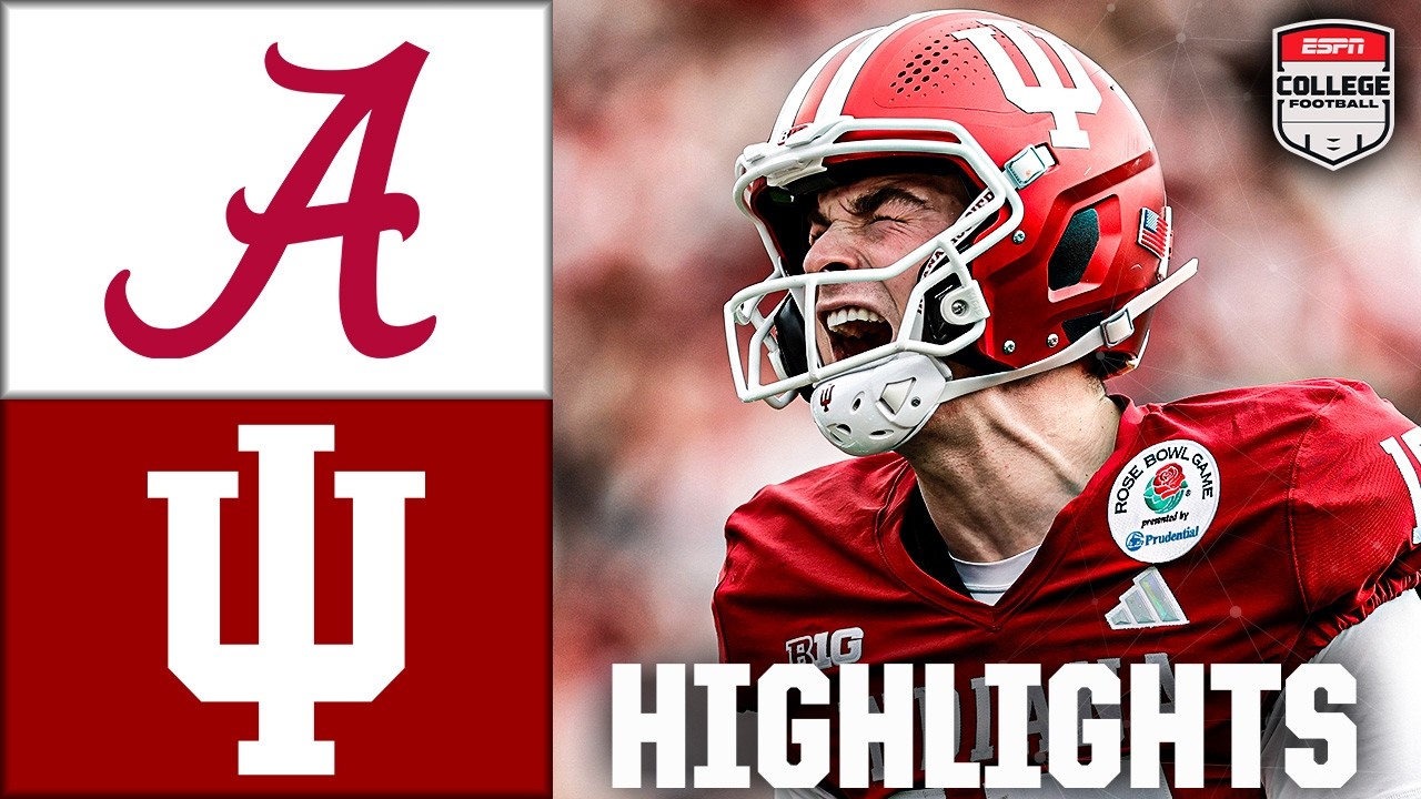 Rose Bowl: Indiana Dominates Alabama 38-3 🏈