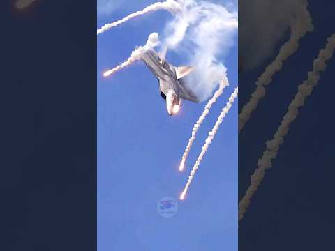 F-22 Raptor performing a maneuver of madness and a pilot with the best skills