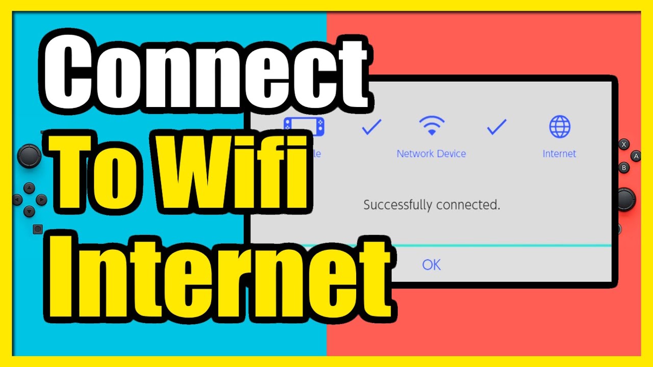 How to Connect To Wifi Internet on Nintendo Switch (Easy Tutorial)