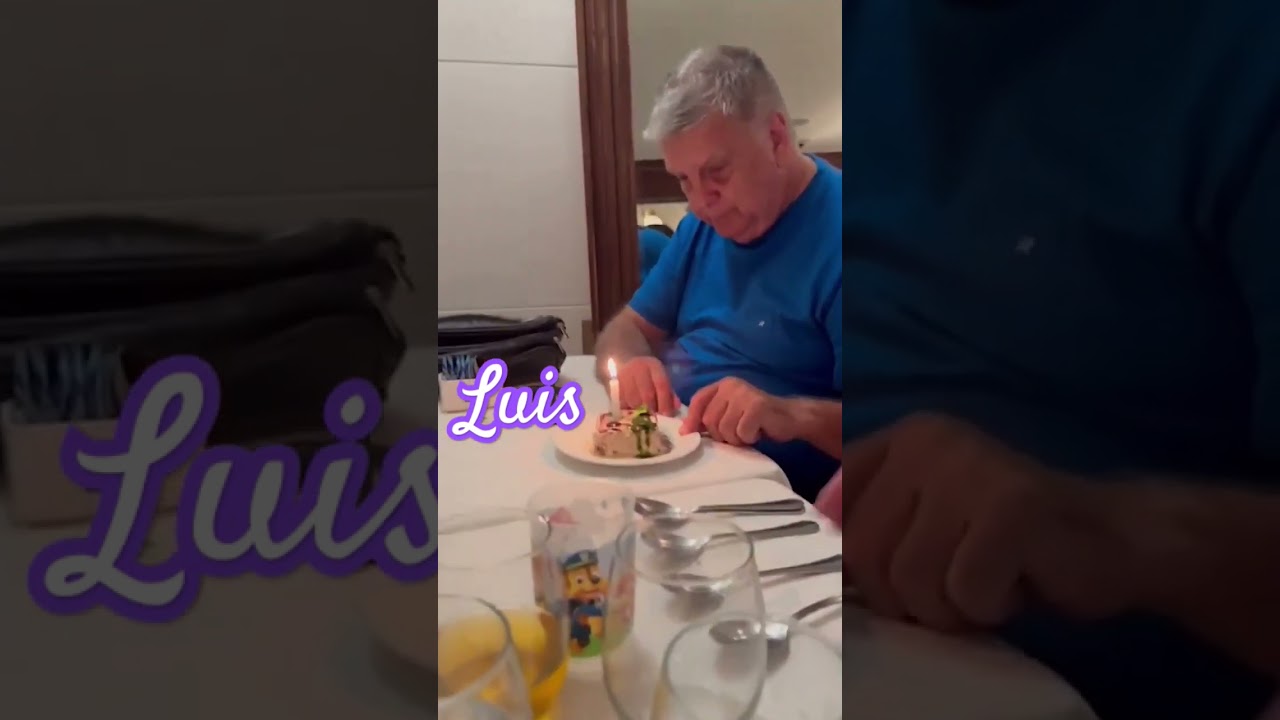 Feliz cumpleaños, Luis Ventura 🎉
