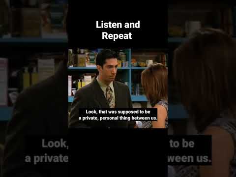 Learn English Conversation with Friends Series