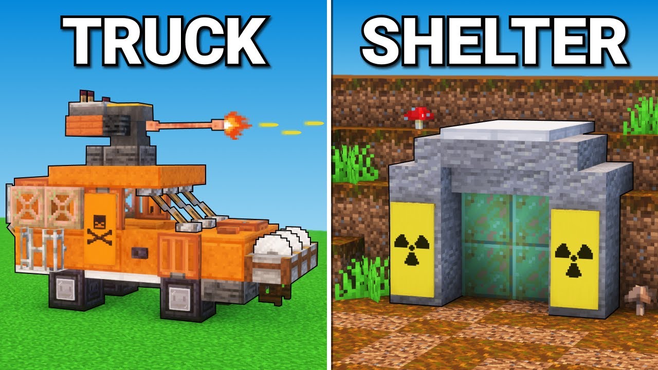 15+ Apocalypse Build Hacks in Minecraft 🏚️