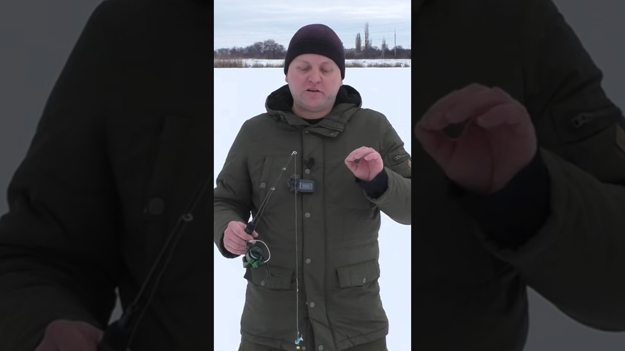 Ловля окуня на балансир зимой 🎣