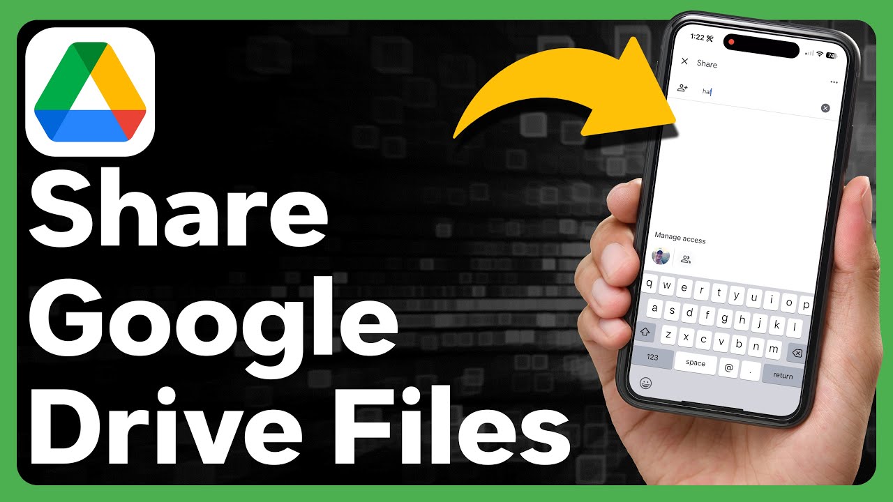 Share Google Drive Files on iPhone π±