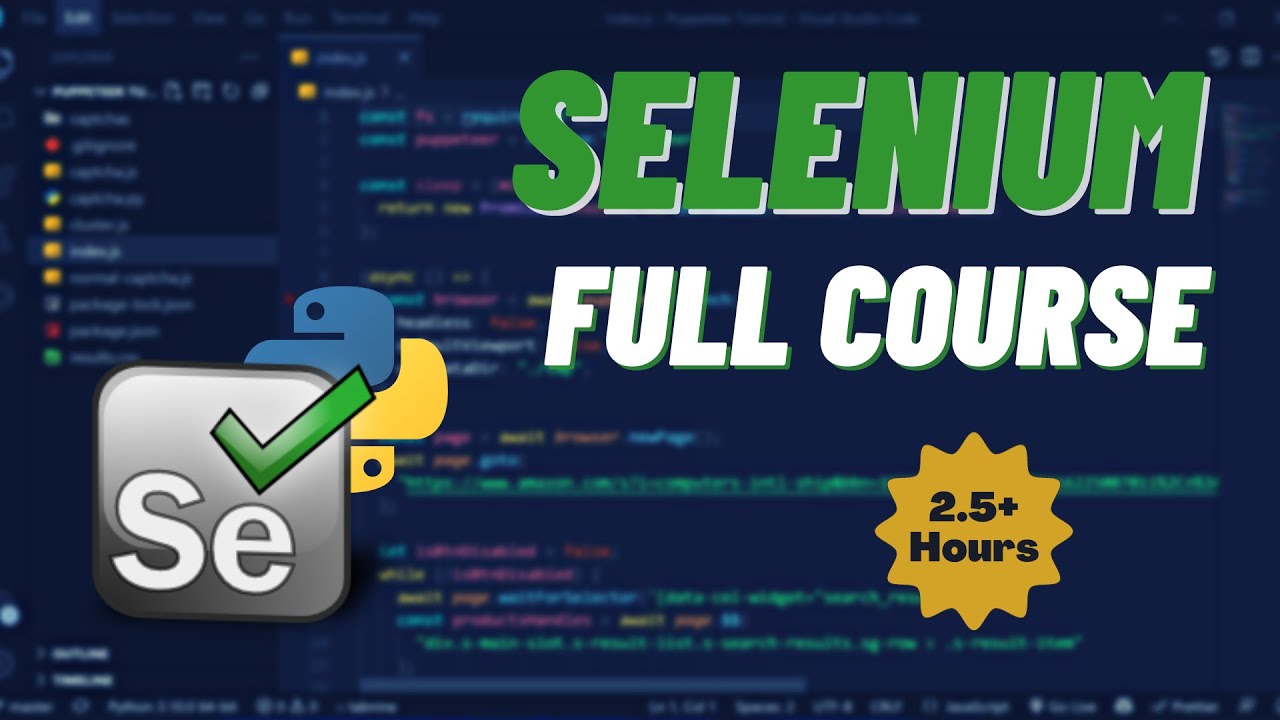 Python Selenium Tutorial for Beginners 2022 🚀