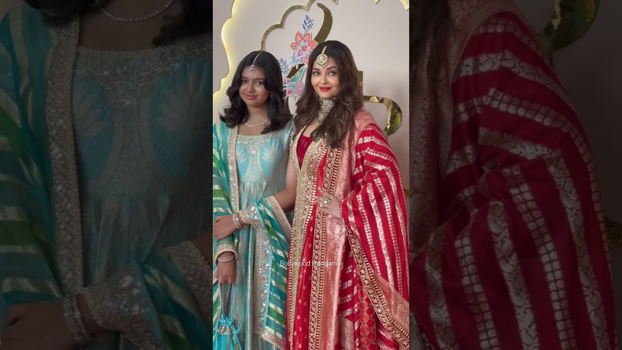 Beautiful Mother-Daughter Duo: Aishwarya & Aaradhya 🌸