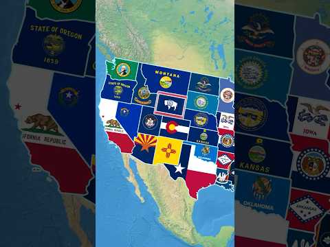 50 USA states πΊπΈ in Fifty Nifty States Song πΆ