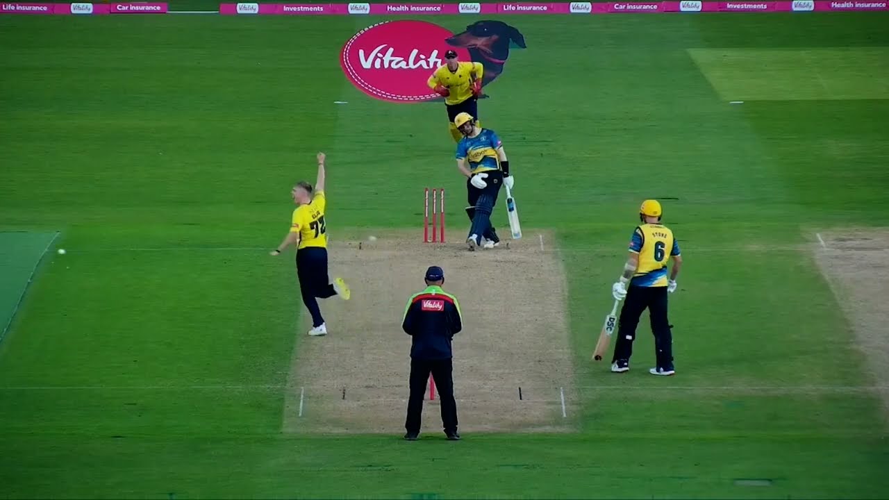 Nathan Ellis Excels in Vitality Blast Quarter-Final Against Birmingham Bears