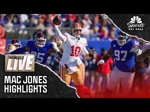 49ers QB Mac Jones Leads Win Over Giants 🏈