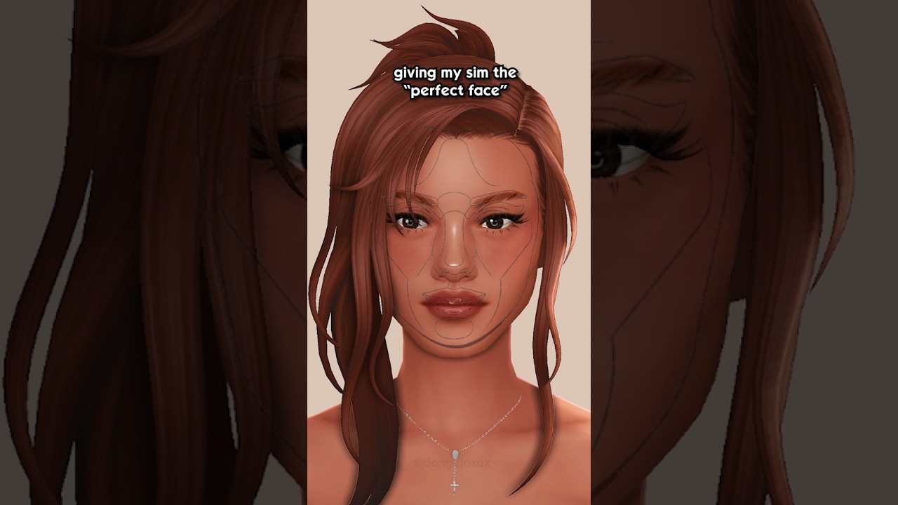 Perfect Face Makeup in The Sims 4 ✨