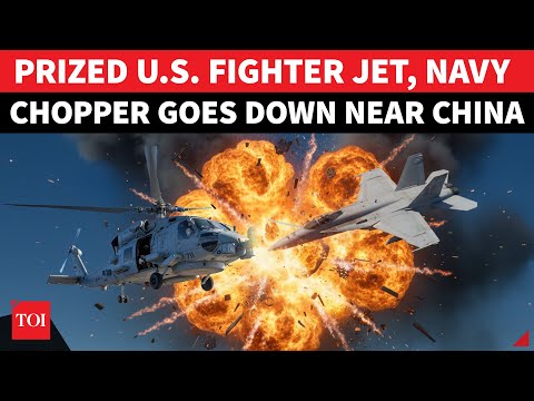 Big Blow To U.S. Military As Prized F/A-18 Jet, Seahawk Helicopter GO DOWN Near China