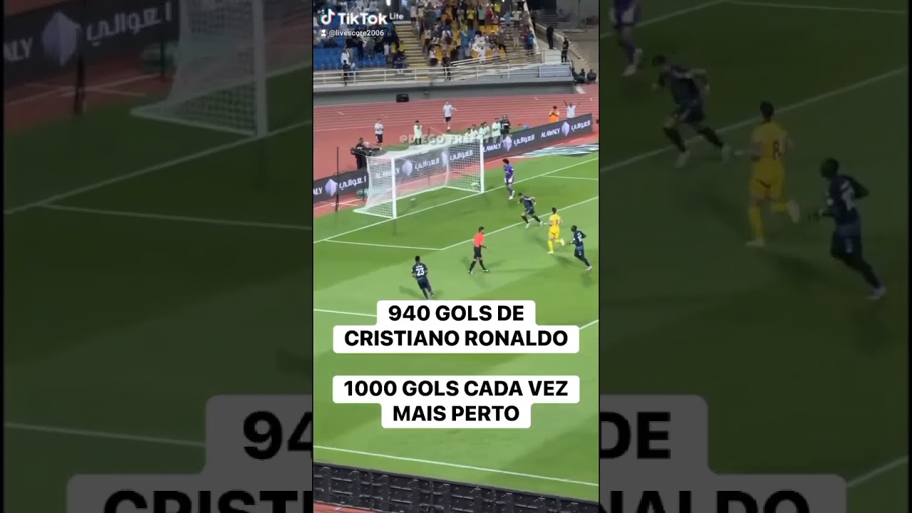 Cristiano Ronaldo Alcança 940 Gols na Carreira