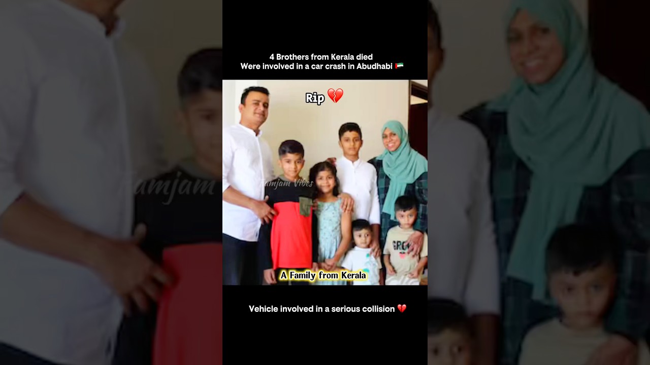 Tragic Loss: 4 Children Killed in UAE Road Accident 💔