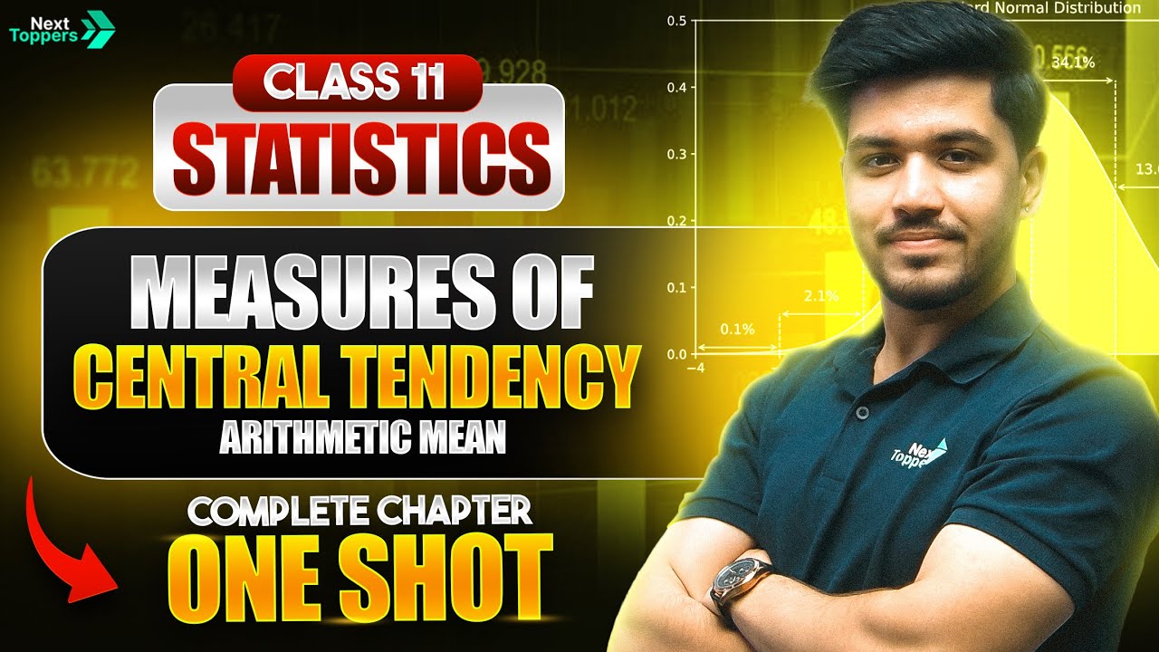 Arithmetic Mean (AM) Explained for Class 11 📊