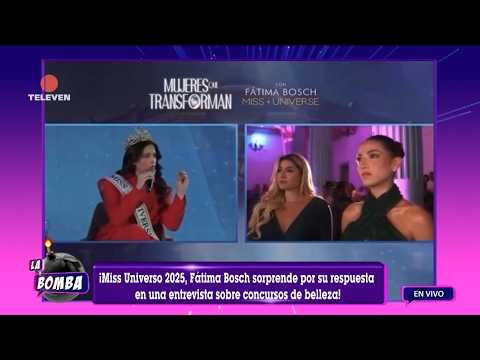 ¿Fátima Bosch no quiere que las niñas participen en concursos de belleza? – La Bomba 24/03/26