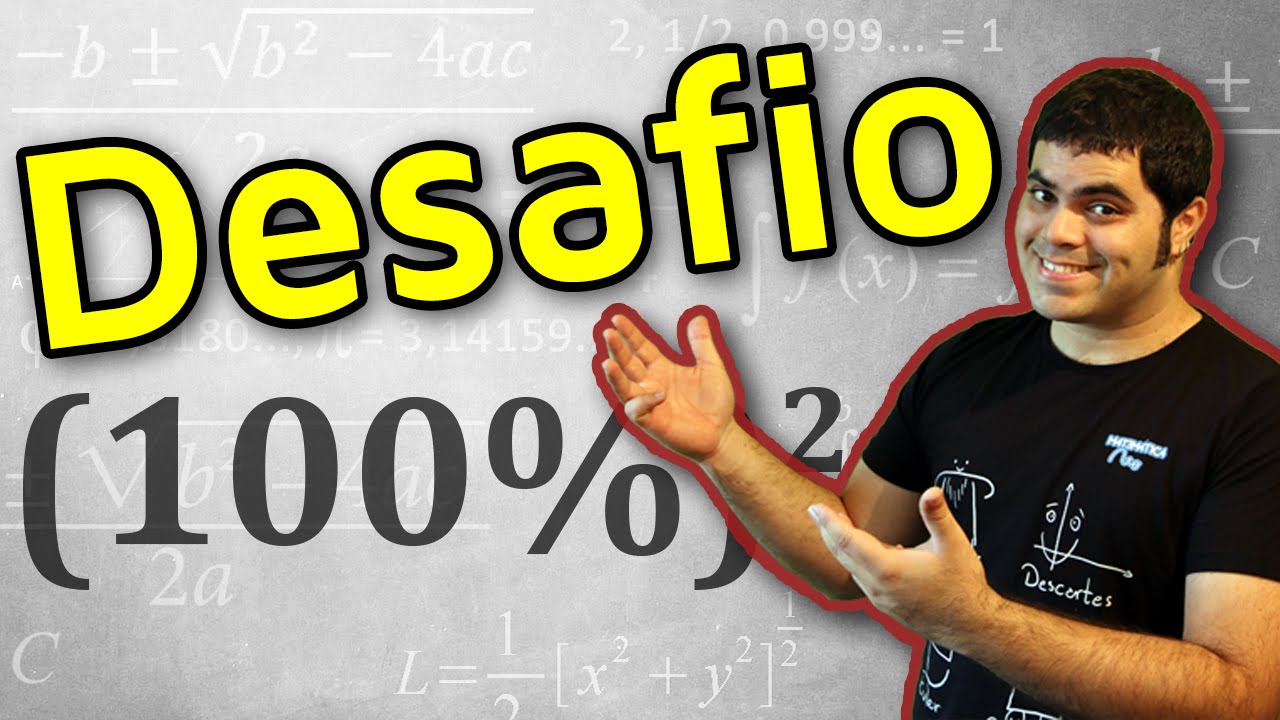 Desafio - Potenciação e Porcentagem | Matemática Rio