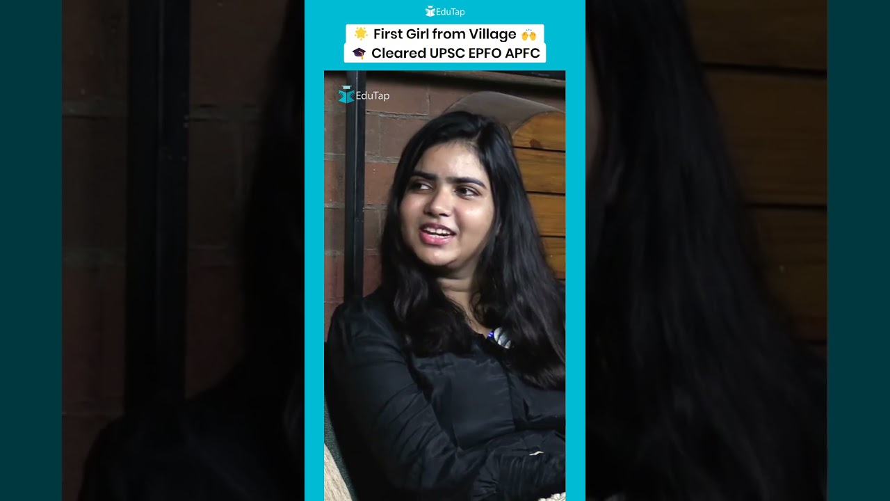 UPSC EPFO APFC Topper 🌟 First Girl from Village to Crack UPSC EPFO APFC | Inspiring Journey 🚀