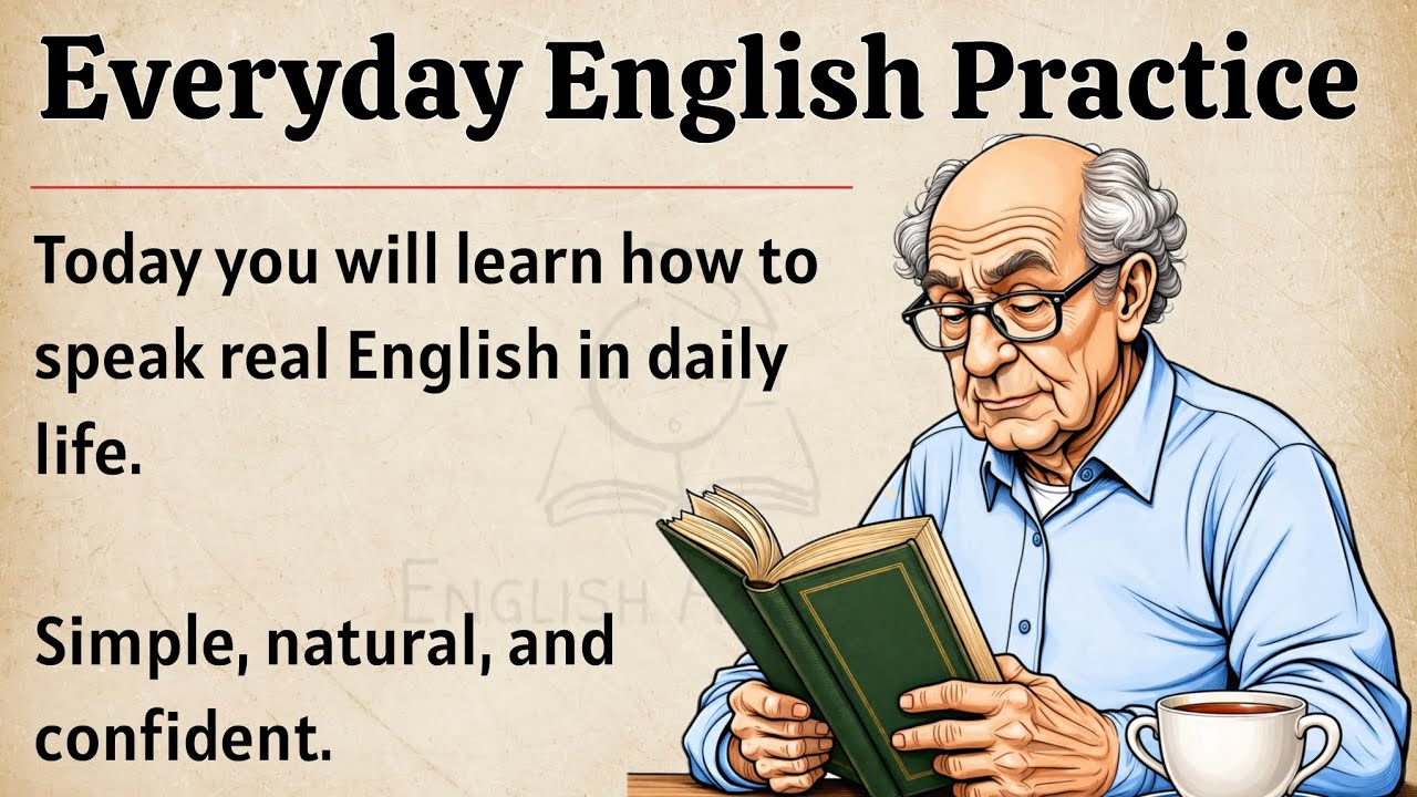 Daily English Practice for Fluency 🗣️