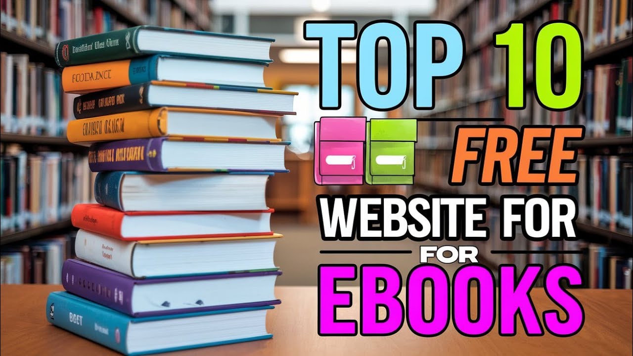 Top 10 10 Best Websites for Legally Downloading Free eBooks in English and Medical Fields