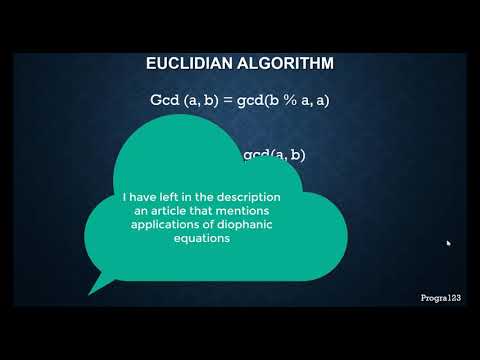 GCD, LCM and linear property of GCD | fibonacci sequence | Euclidean algorithm.