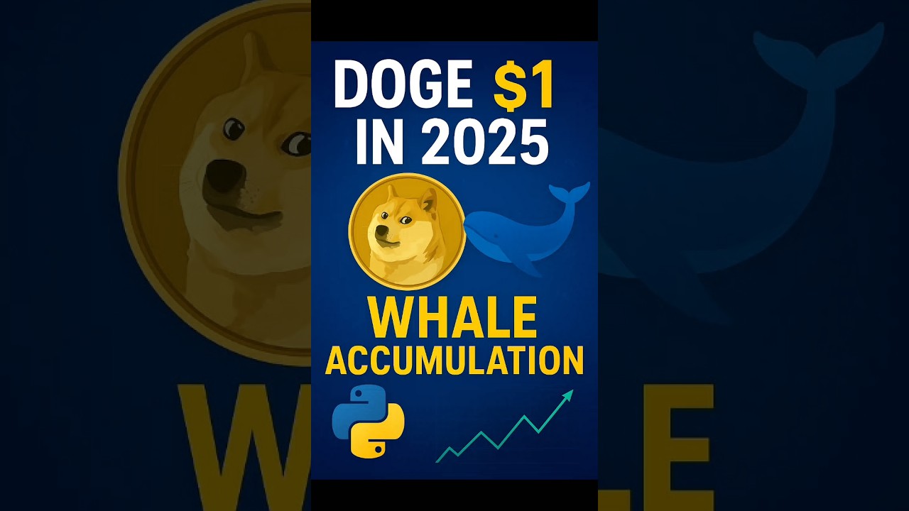 Will Dogecoin Hit $1 by 2025? Live Price Tracker & Forecast App in Python 🐶