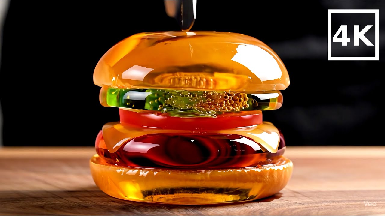 1 Hour of Relaxing AI ASMR Glass Cutting 🎥