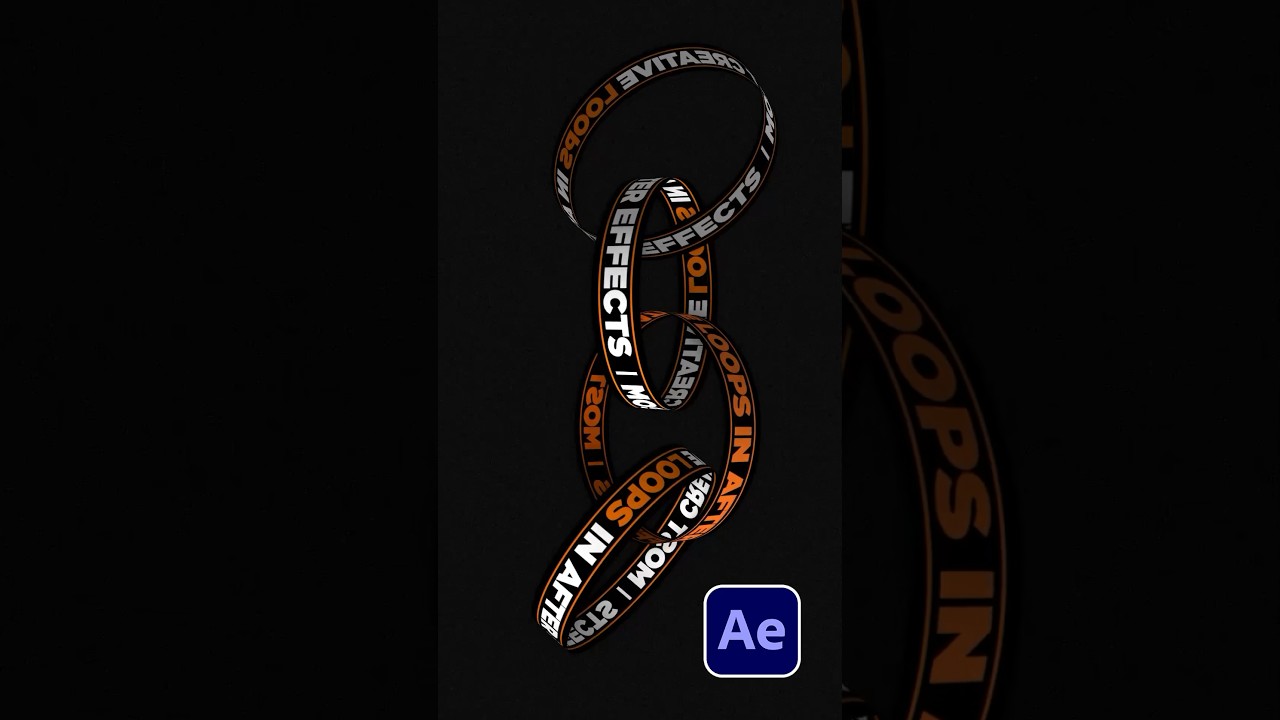 Create Seamless 3D Title Loops in After Effects 🎥