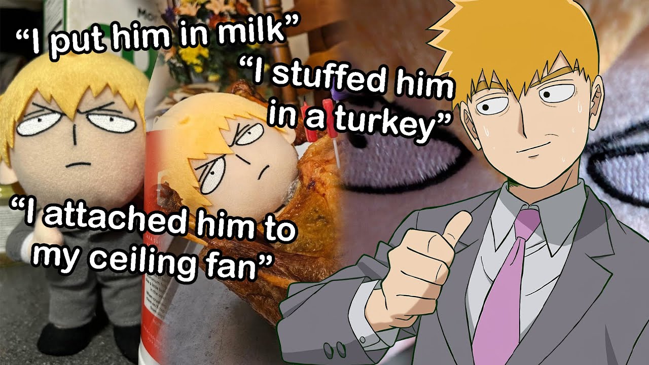Reigen VA Reads Reviews of Reigen Plushies