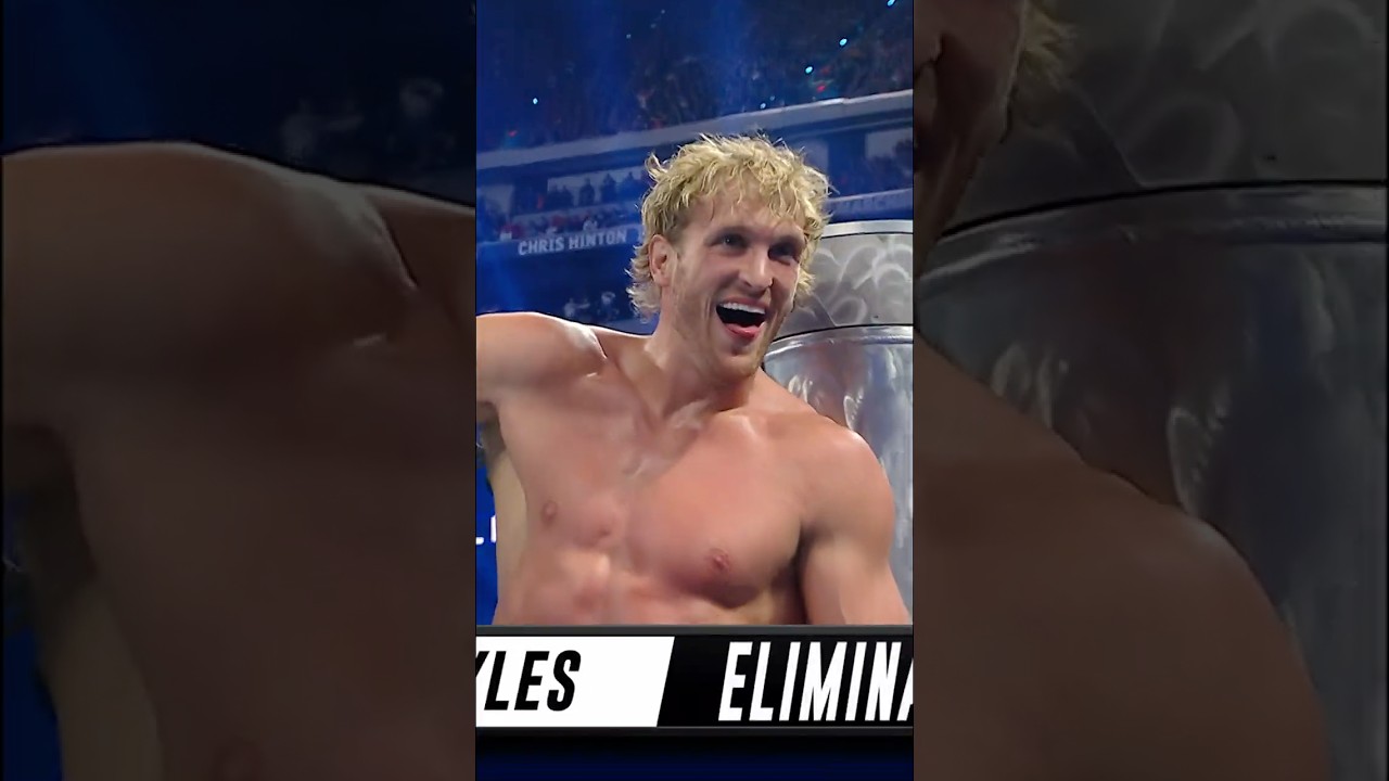 That was a close one, Logan Paul 😮💨 #RoyalRumble