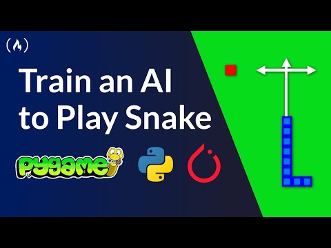 Python + PyTorch + Pygame Reinforcement Learning – Train an AI to Play Snake