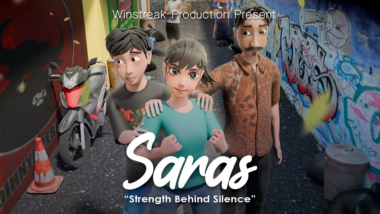 Saras: Silent Strength | Indonesia 3D Animation 🎬