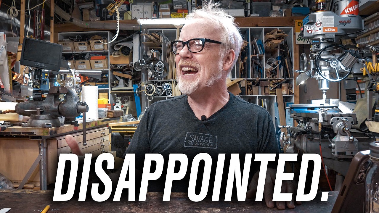 Tools That Disappoint Adam Savage 🛠️