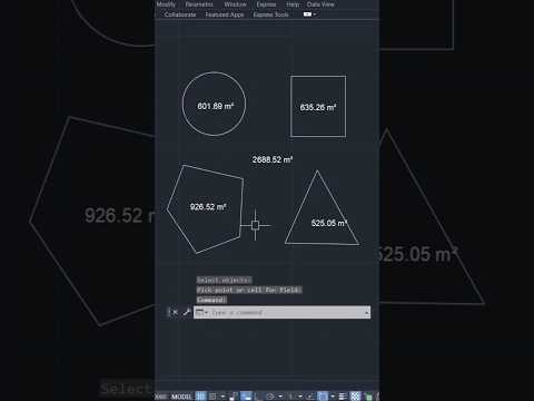 ✅ AutoCAD Area Calculation Using LISP A2F – Fast & Easy! 📏💡