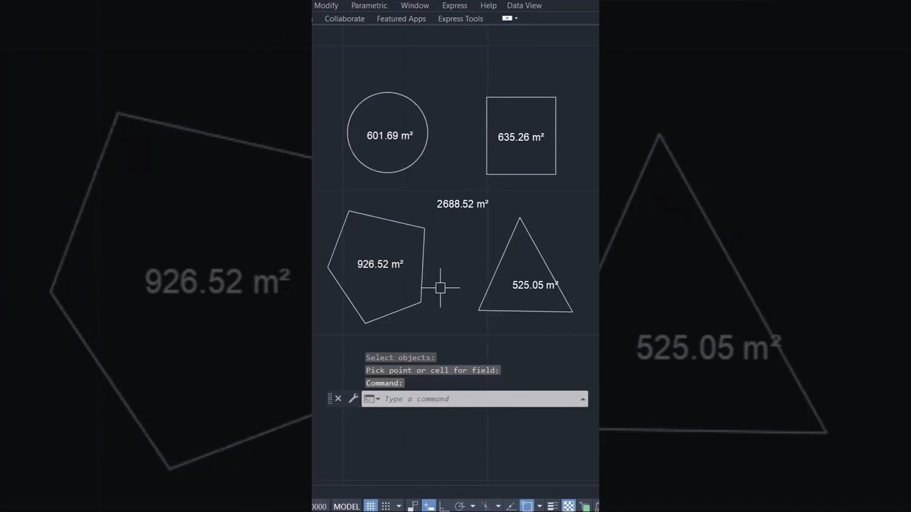 Quick & Accurate AutoCAD Area Calculation with A2F LISP 📏