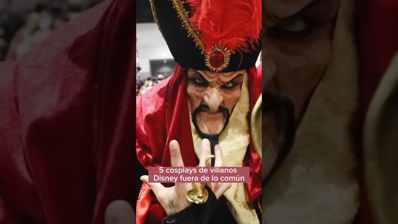5 COSPLAYS de VILLANOS DISNEY (Fuera de lo común) #Shorts