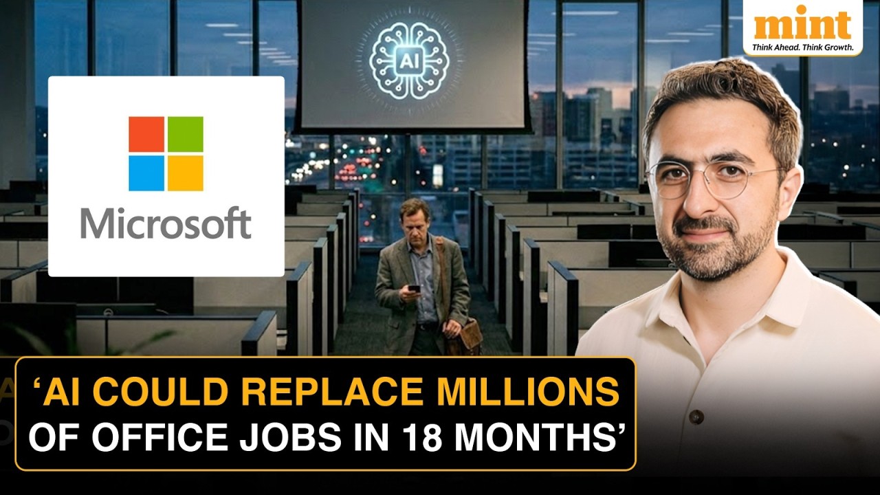'Lawyers, Accountants, Marketers..' : Microsoft AI CEO Warns Of Rapid White-Collar AI Disruption
