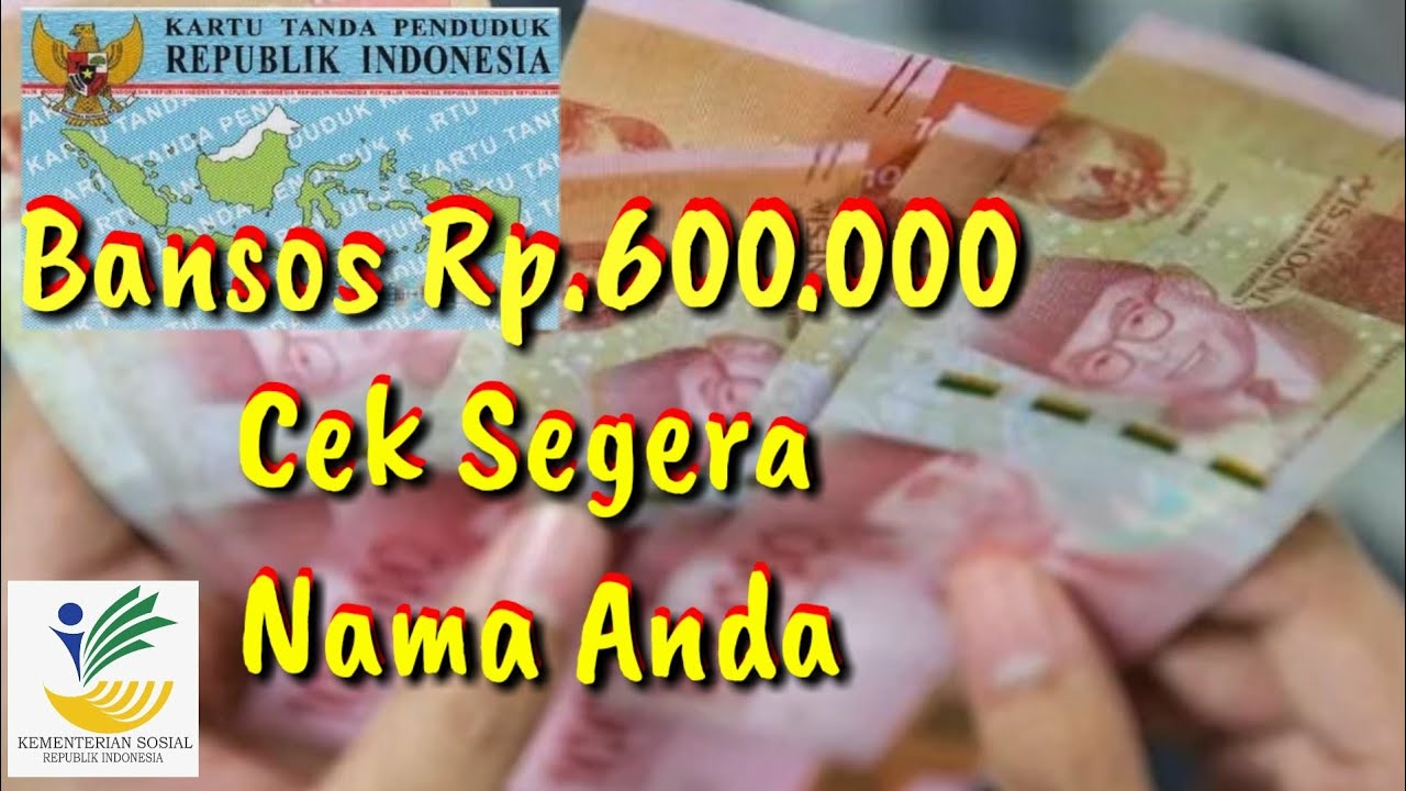 Cek Bansos Kemensos.go.id Mudah & Cepat