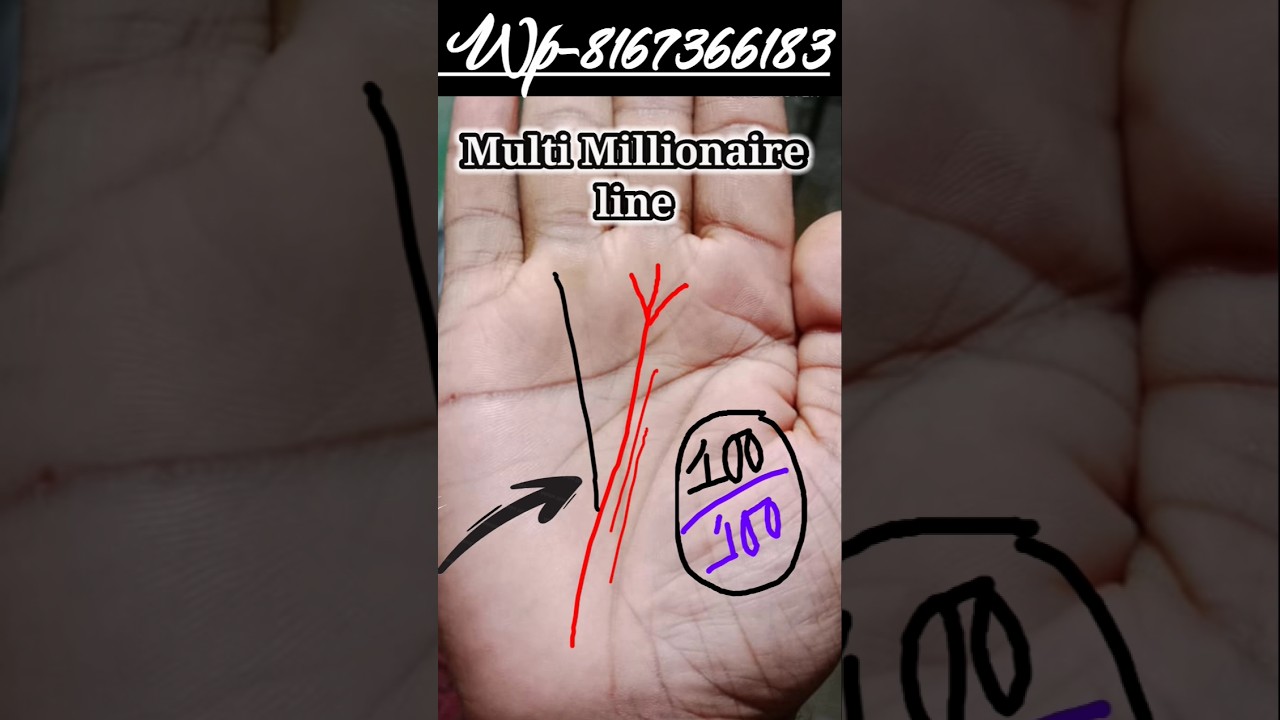Palmistry's Millionaire Line 💰