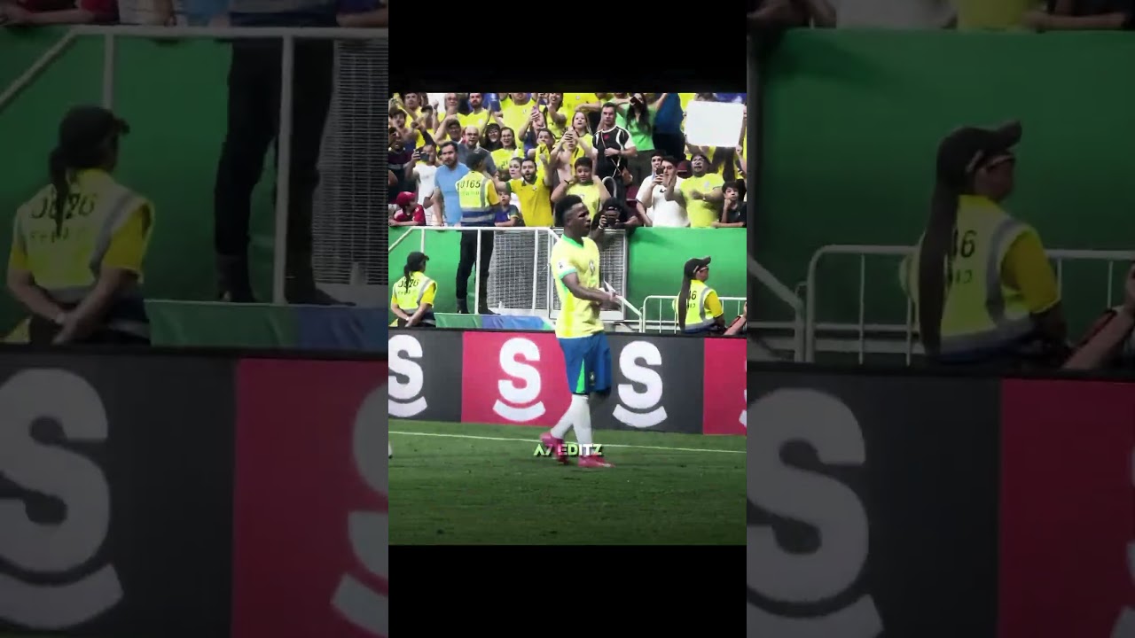 Vinicius Delivers in the Final Seconds for Brazil 🇧🇷🥶