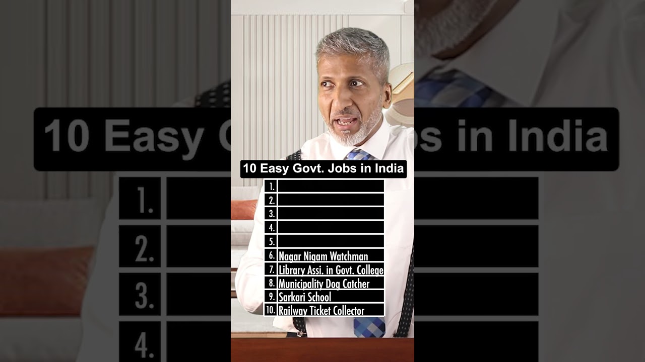 10 Easy Govt Jobs in India | Anurag Aggarwal