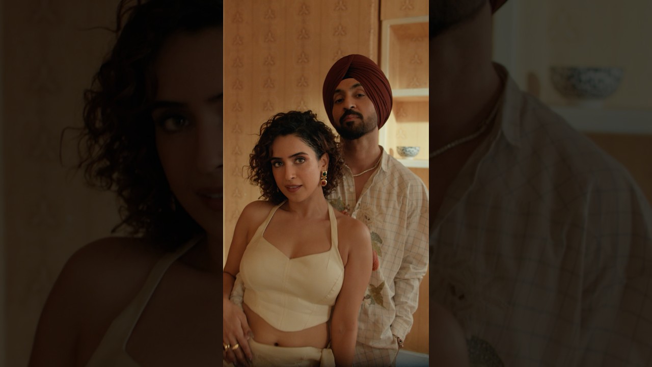 Charmer Music Video by Diljit Dosanjh & Sanya Malhotra | Out Now! 🎶