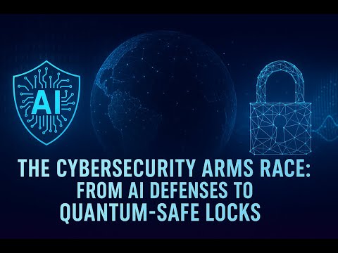 The Cybersecurity Arms Race: From AI Defenses to Quantum-Safe Locks