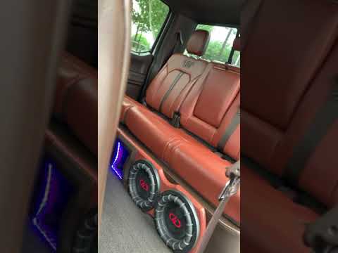 F-150 King Ranch custom subwoofer Box dd audio #shorts#ddaudio#f150#custom#subwoofers#bass#spl