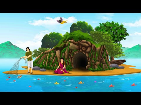 मछुआरे का भाग्य | Hindi Story | Hindi Kahaniya | Moral Stories | cartoon story