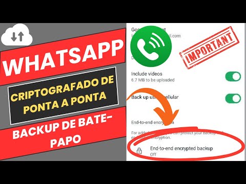 Como ativar a criptografia ponta a ponta para backups do WhatsApp no ​​Google Drive 2025