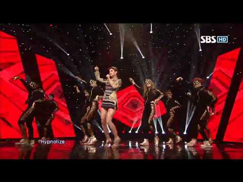 안다미로 [HYPNOTIZE] @SBS Inkigayo 인기가요 20120923