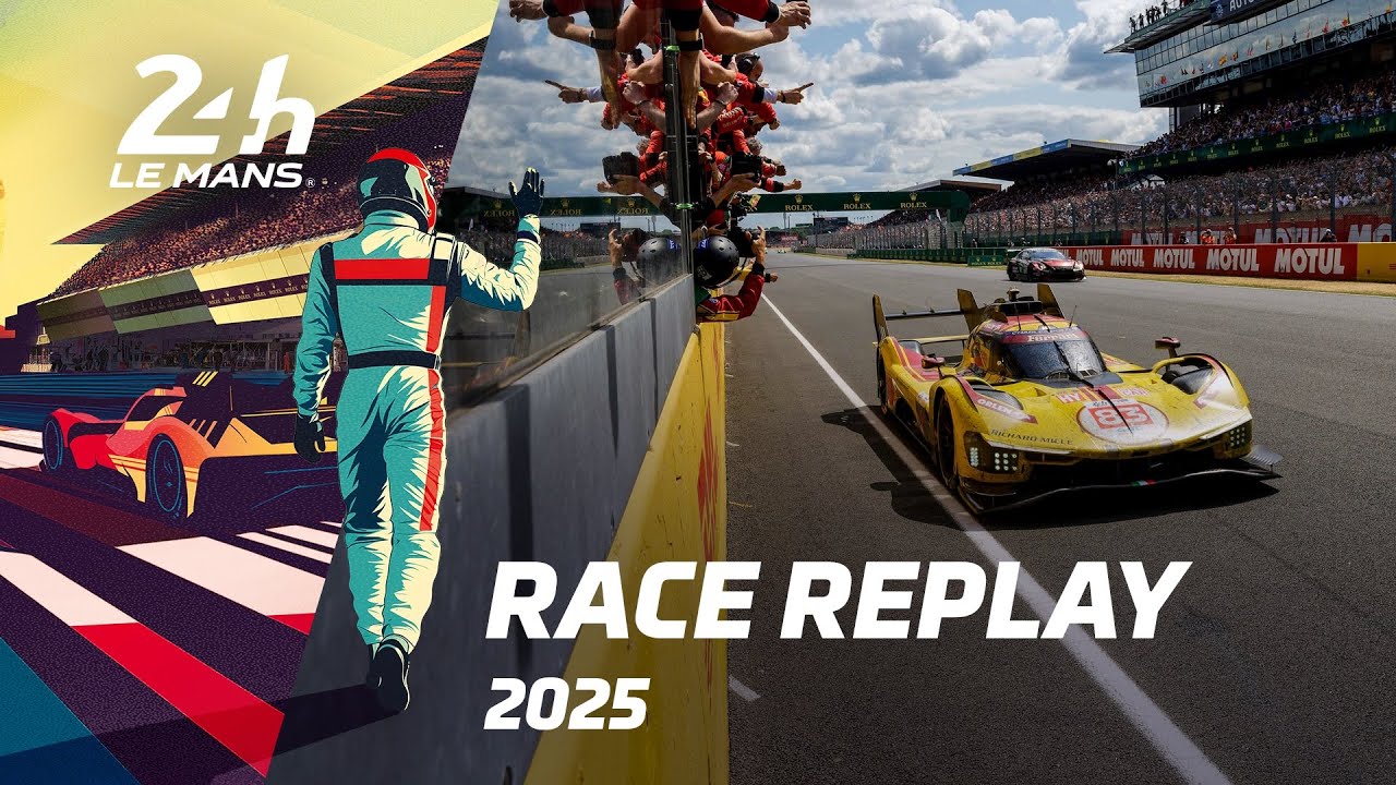 24h Le Mans 2025 Full Race Replay 🇬🇧